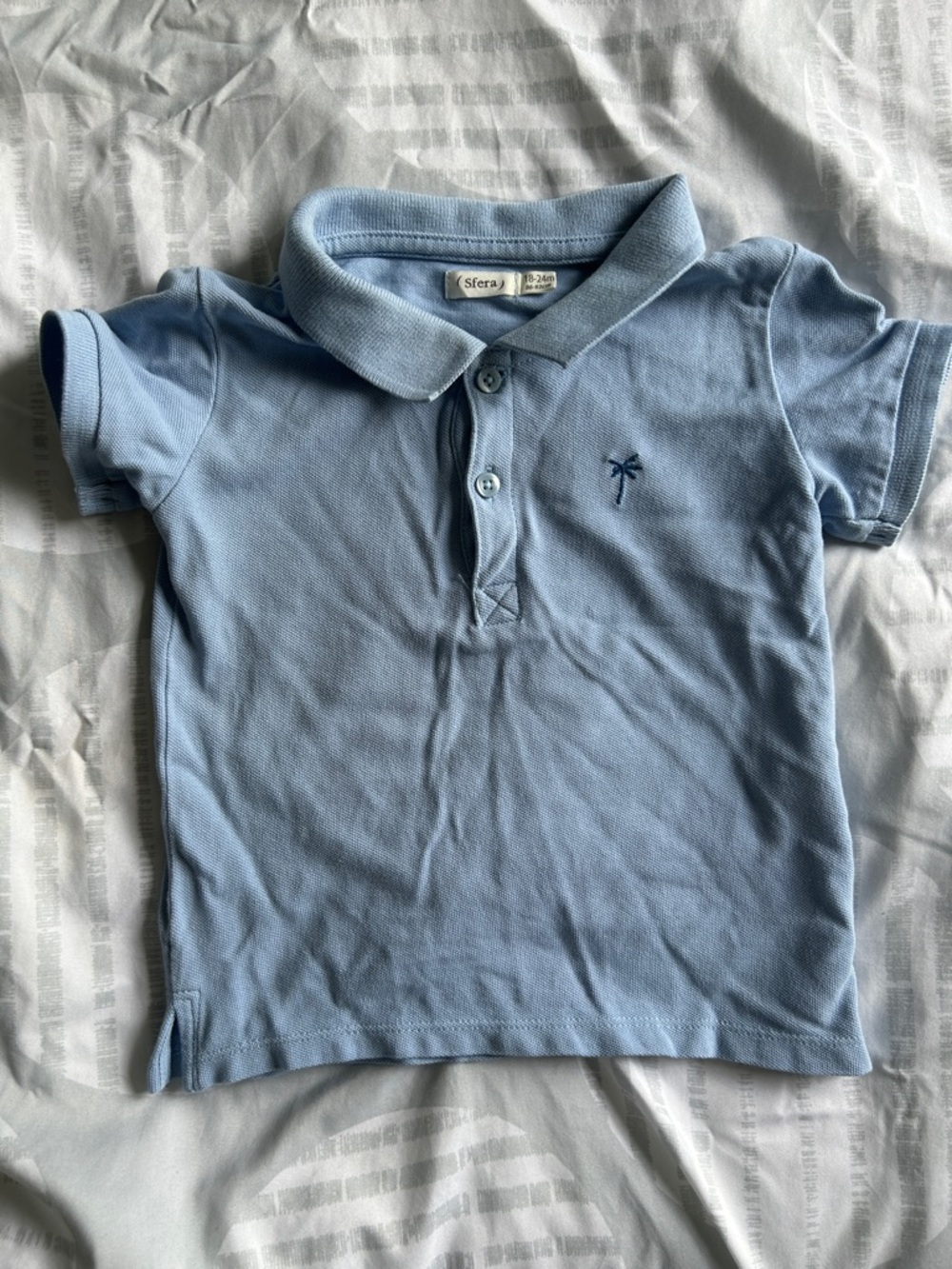 SFERA Light Blue Polo Shirt for Kids